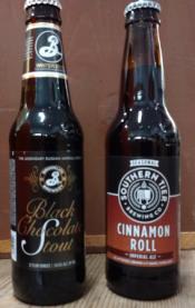Cinnamon Roll and Black Stout